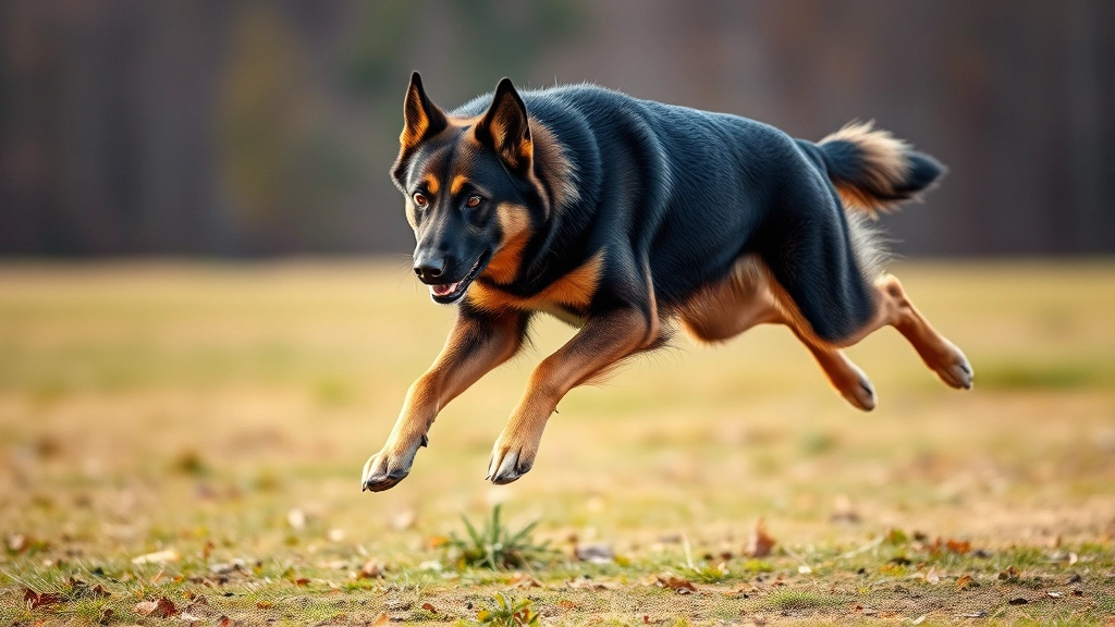 i got that dog in me -
Photorealistic image of a high-performance working dog (German Shepherd or Bord
