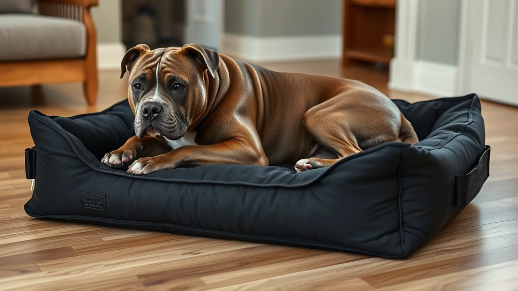 indestructible dog bed dog photo 0