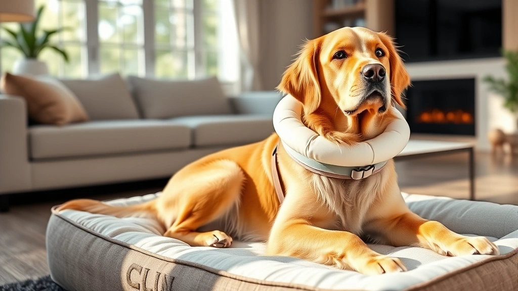 inflatable dog collar dog photo 0