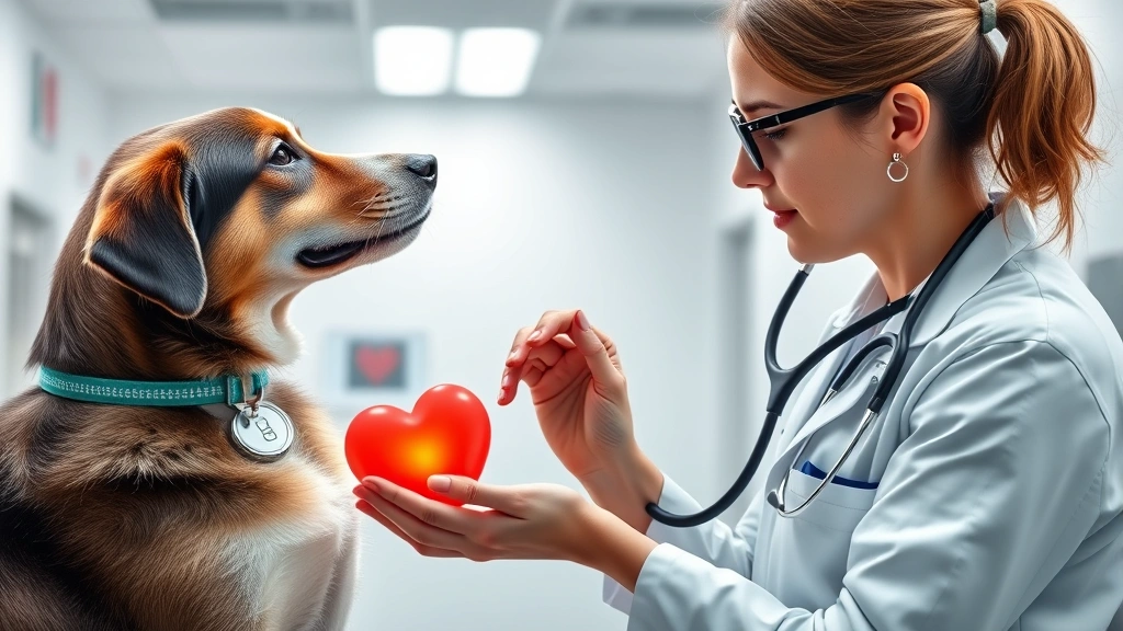 is black licorice bad for dogs -
Photorealistic image of a veterinarian examining a dog’s heart with a ste