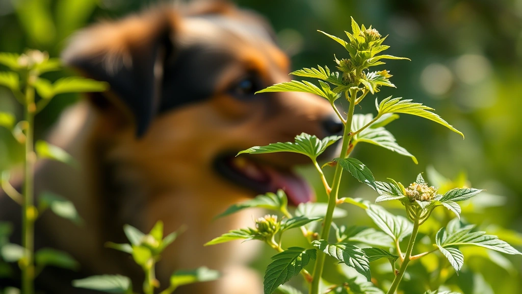 is catnip bad for dogs -
Photorealistic image of fresh catnip plant with green leaves and small flowers