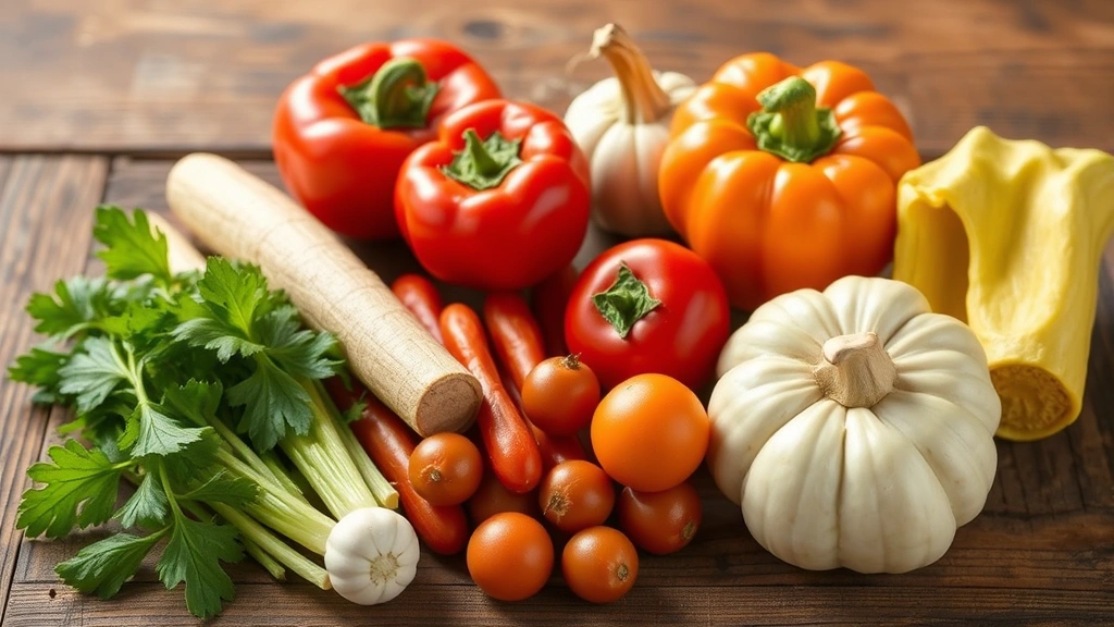 is creeping thyme safe for dogs -
and dog-safe vegetables arranged on a rustic wooden surface

