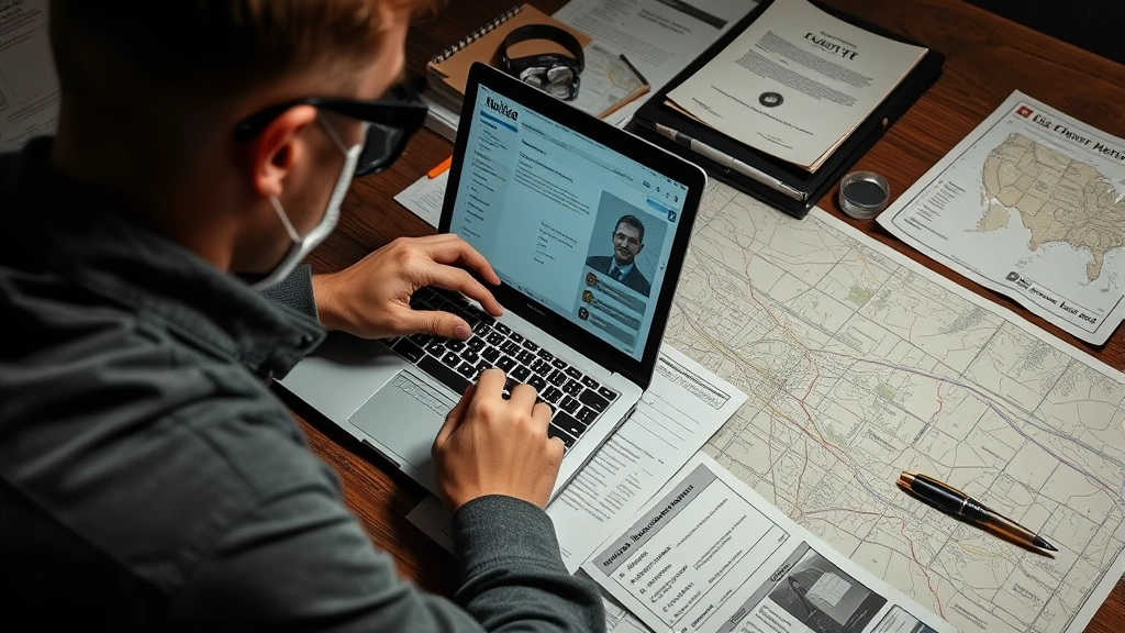 is dog the bounty hunter real -
Photorealistic image of a professional investigator or bounty hunter reviewing