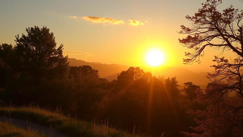 is doge still active -
golden hour sunlight streaming in