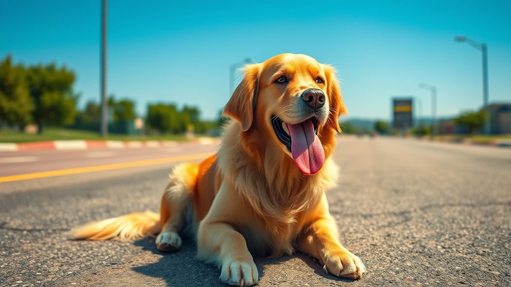 is it too hot to walk my dog dog photo 0