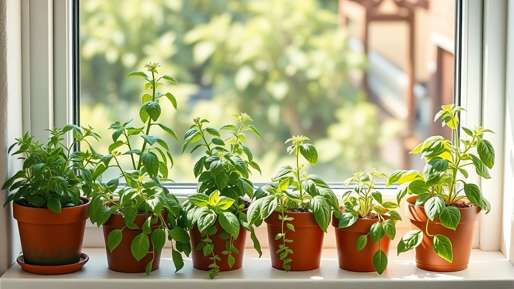 is lavender bad for dogs -
Photorealistic photograph of various dog-safe herbs and plants like mint and ba