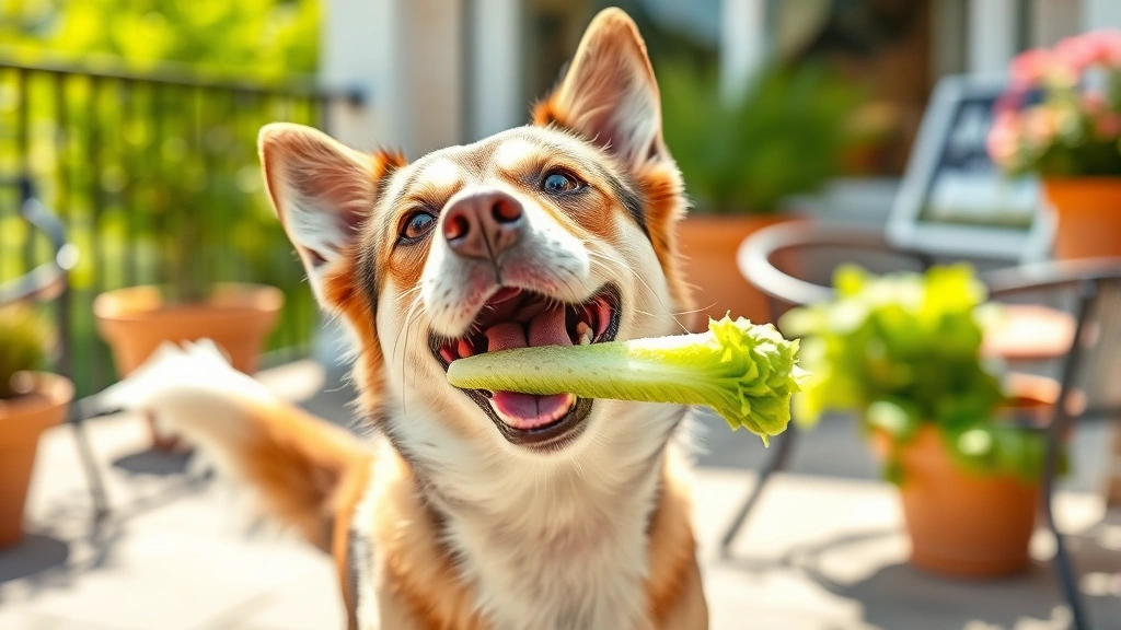 is lettuce good for dogs -
Happy medium-sized dog enjoying frozen lettuce treat on sunny outdoor patio, ta
