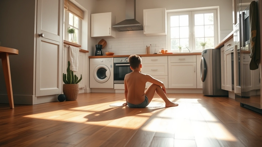 is venison good for dogs -
sitting on a wooden kitchen floor with natural sunlight streaming in