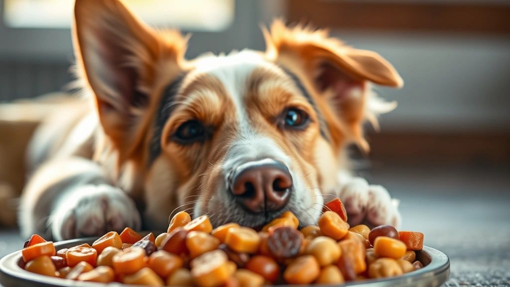 kibble freshness feeding window -
showing the texture and quality of fresh dog food with natural lighting

