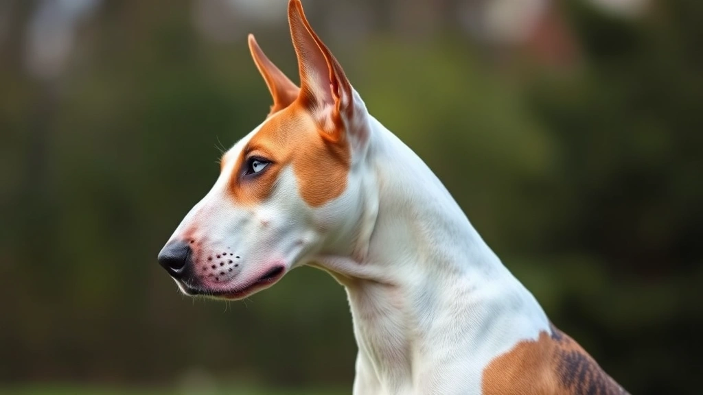 kinds of pitbull dogs -
Photorealistic image of a Bull Terrier in profile showing distinctive egg-shape