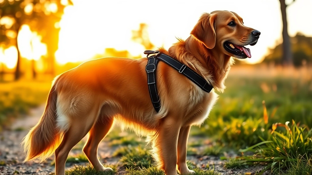 large dog harness dog photo 0