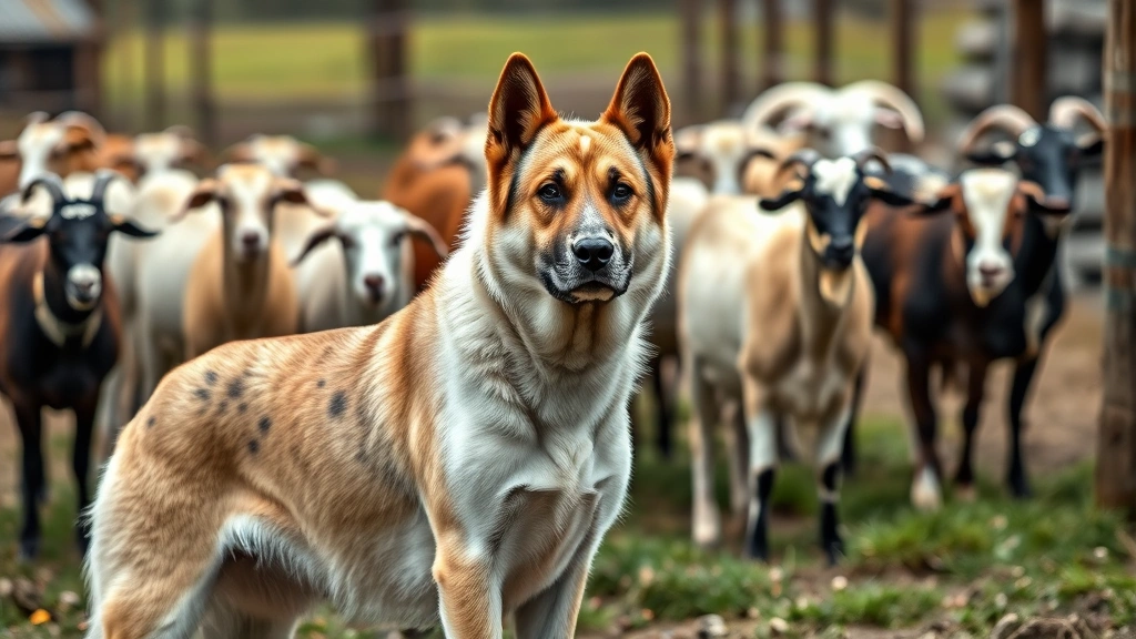 lgd dog -
Photorealistic image of an Anatolian Shepherd dog with muscular build standing 