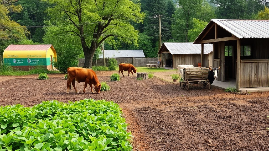 lgd dog -
natural farm environment
