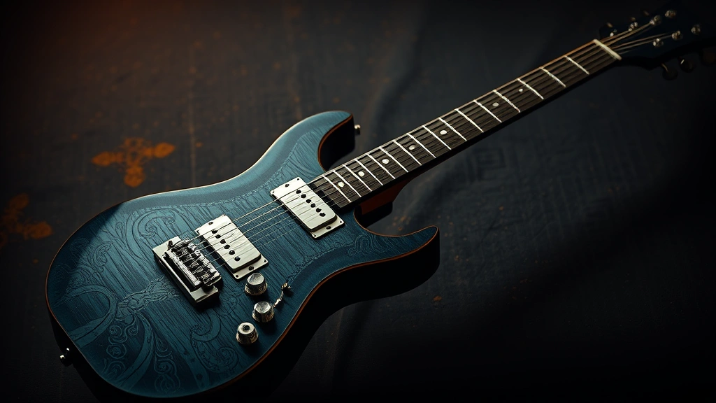 lyrics black dog zeppelin -
Photorealistic photograph of an electric guitar with intricate details, positio