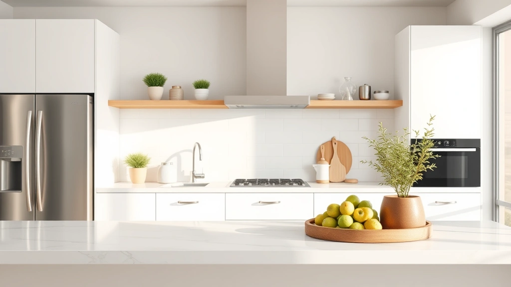 made in USA pet supplements -
clean modern kitchen background
