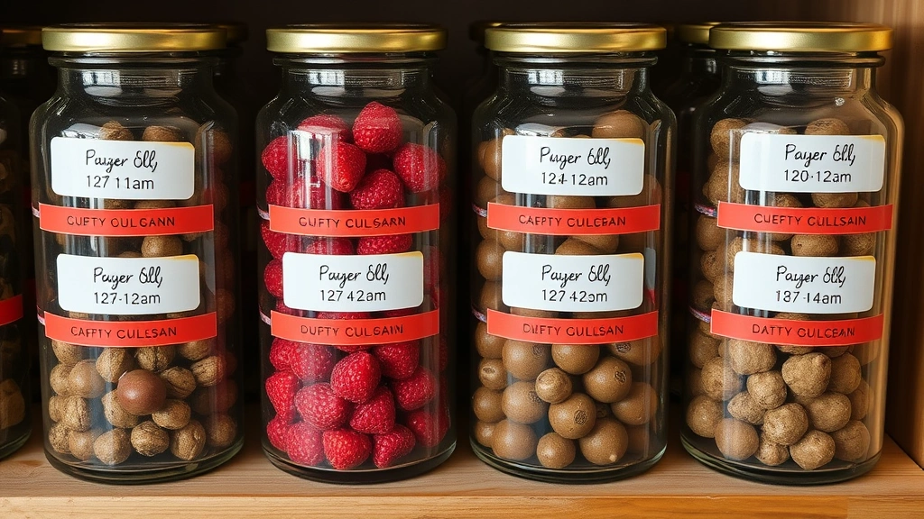 meal prep for pets -
labeled with dates