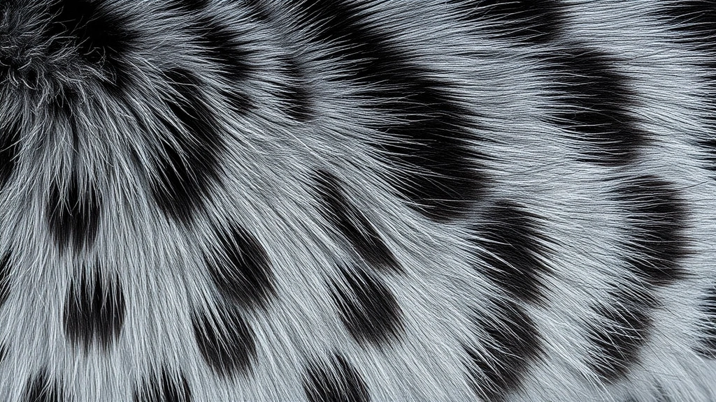 merle dog -
showing the distinctive mottled gray and black coat pattern clearly