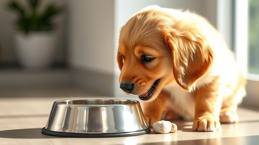 new home feeding adjustment dog photo 0