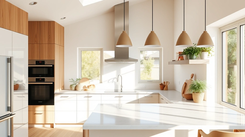 new home feeding adjustment -
modern kitchen with natural sunlight streaming through windows
