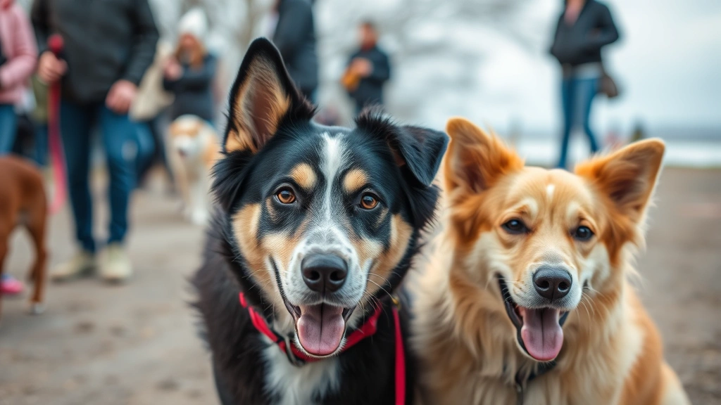 off leash dog parks near me -
with other dogs and owners visible in background

