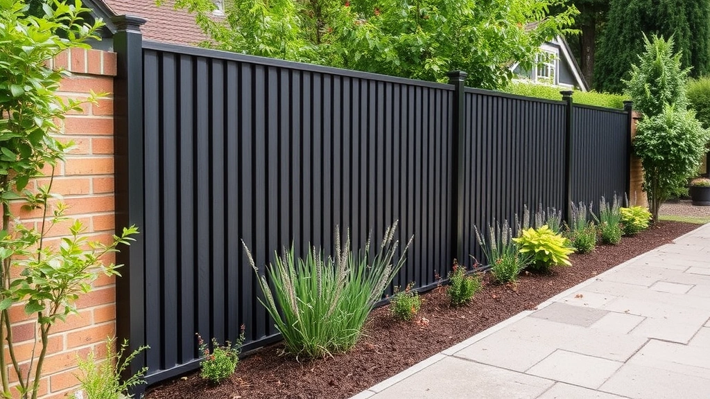 outdoor dog fence -
showing the visibility and practical containment of this fencing option
