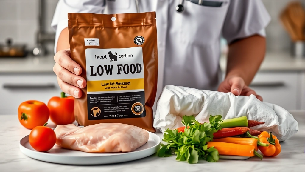 pancreatitis feeding schedule -
Photorealistic image of a veterinarian’s hands holding a prescription low