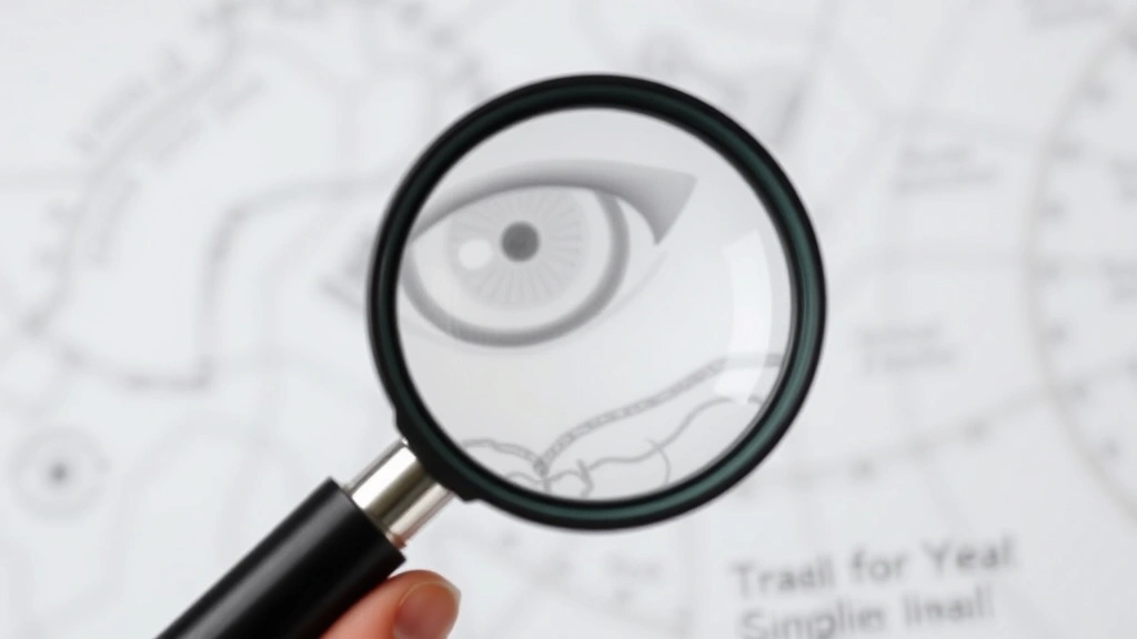 parasites in dogs -
using magnifying glass