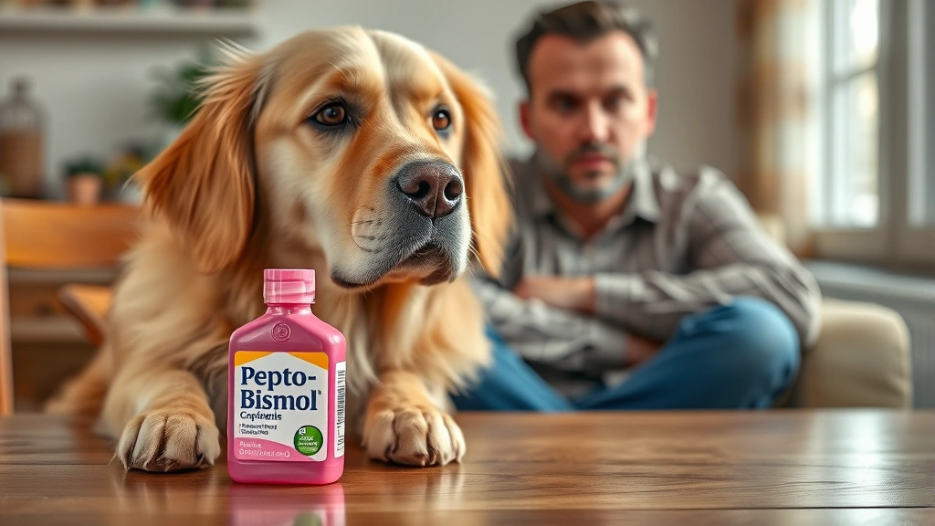 pepto for dogs dog photo 0
