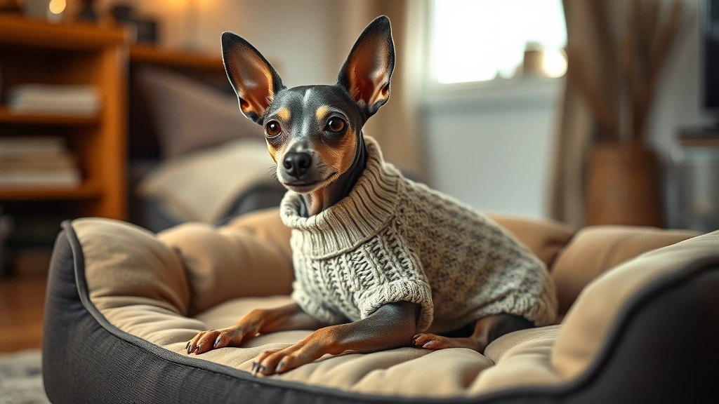 peruvian hairless dog -
Photorealistic image of a small Peruvian hairless dog wearing a cozy knit sweat