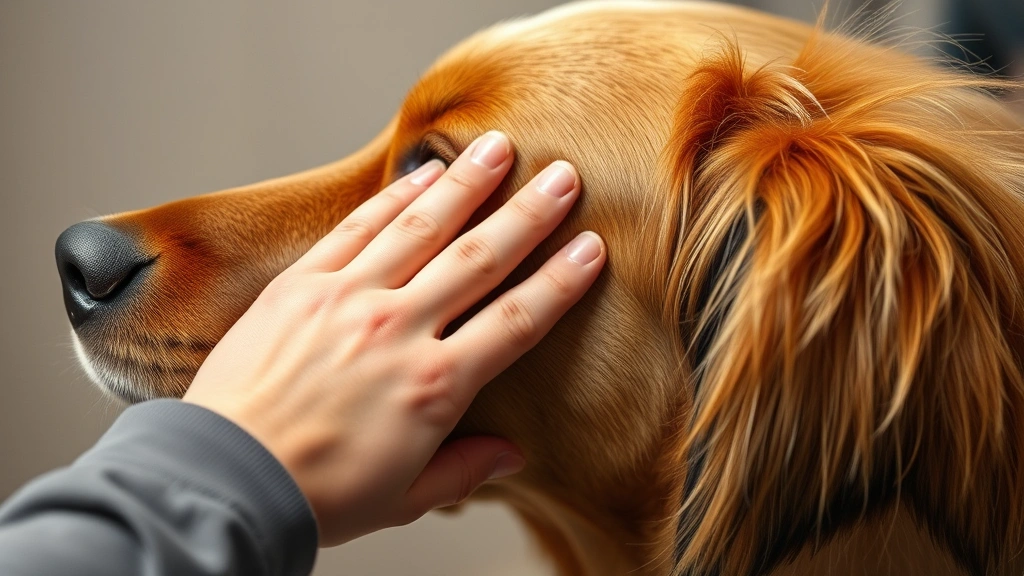 pet antioxidant supplements -
shiny coat being gently stroked by human hands
