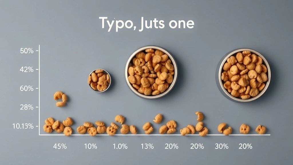 pet food transition schedule -
Photorealistic overhead shot of pet food transition chart showing gradual perce