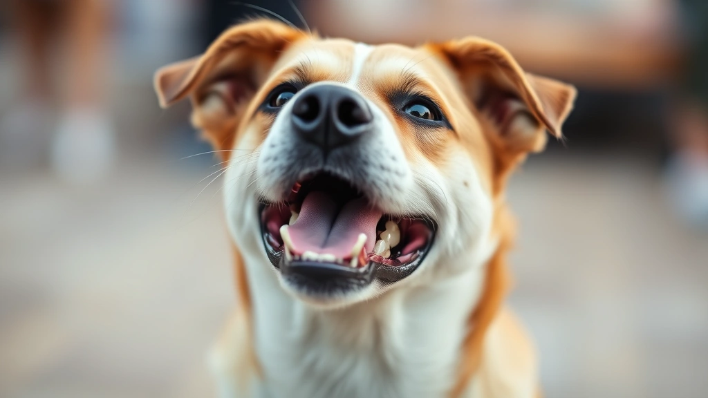 pet-friendly people food -
genuine joy and anticipation in the dog’s expression
