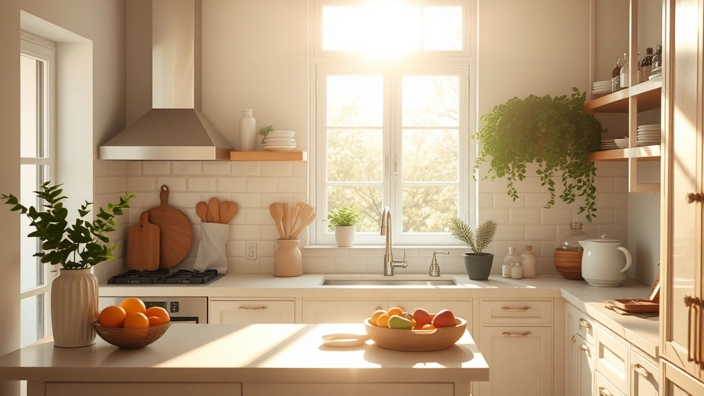 pet-friendly people food -
morning sunlight in a bright kitchen

