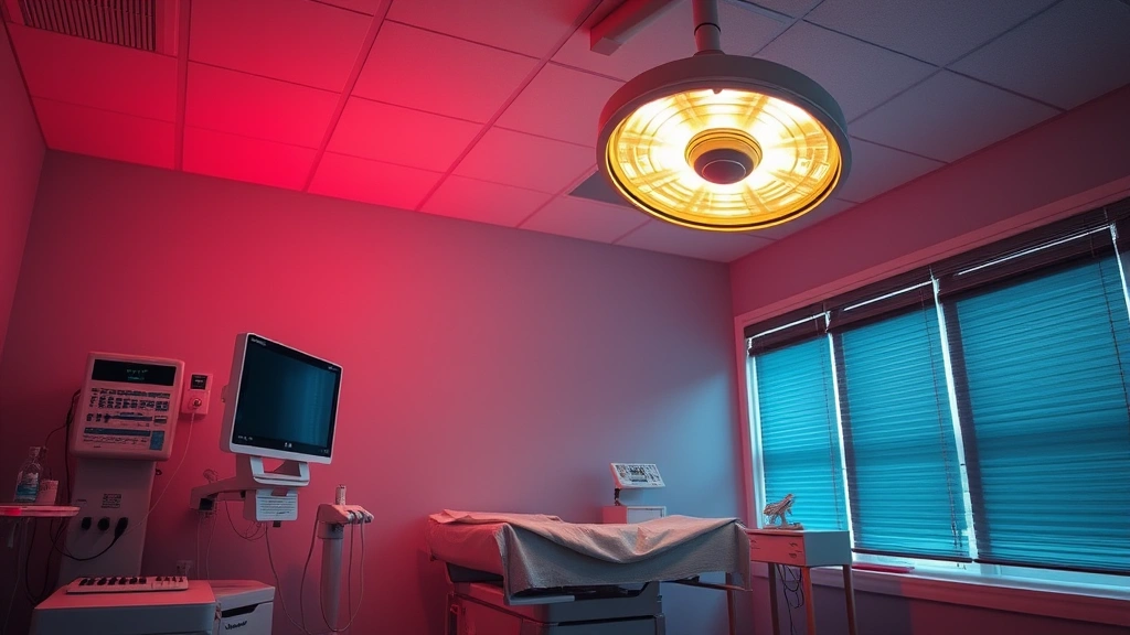 pet health monitoring -
warm clinic lighting
