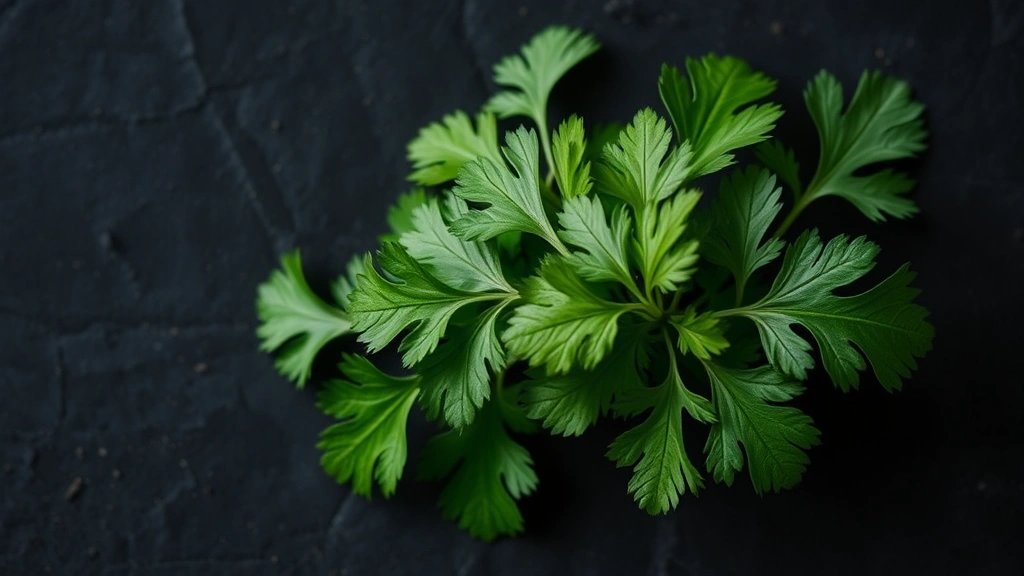 pet heavy metal detox supplements -
cilantro leaves
