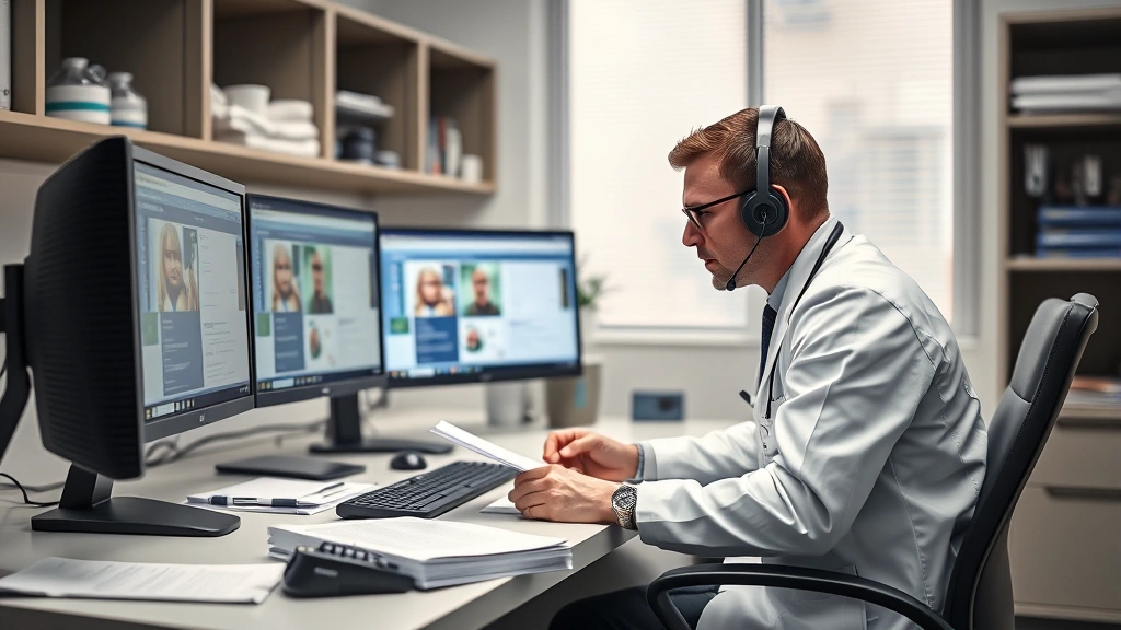 pet poison hotline -
Photorealistic image of a veterinary toxicologist in professional attire workin