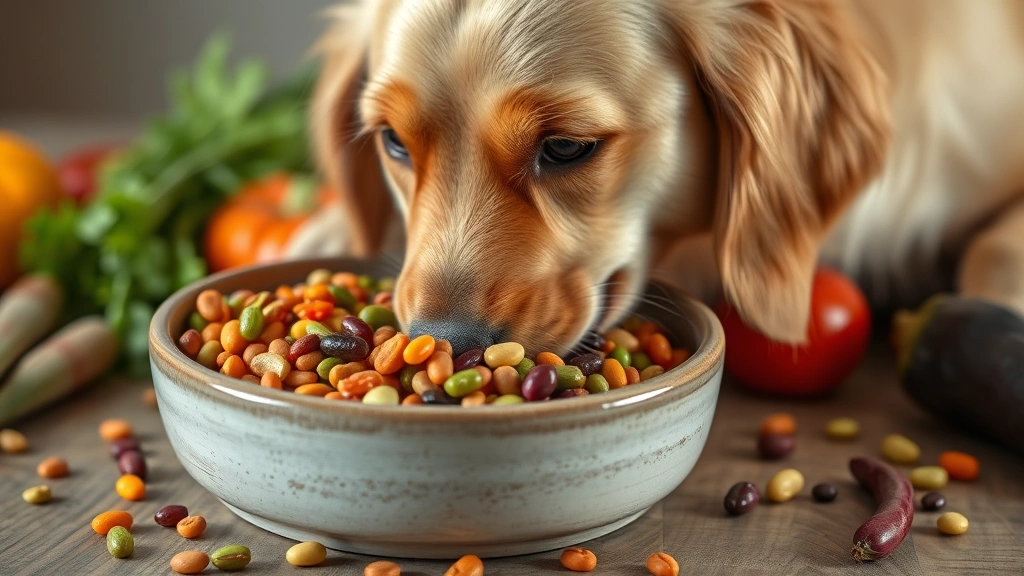 plant-based pet food dog photo 0