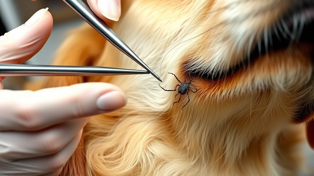 pulling ticks from dogs dog photo 0