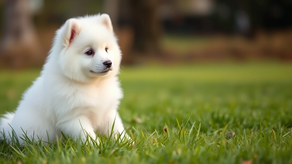 puppy samoyed dog dog photo 0