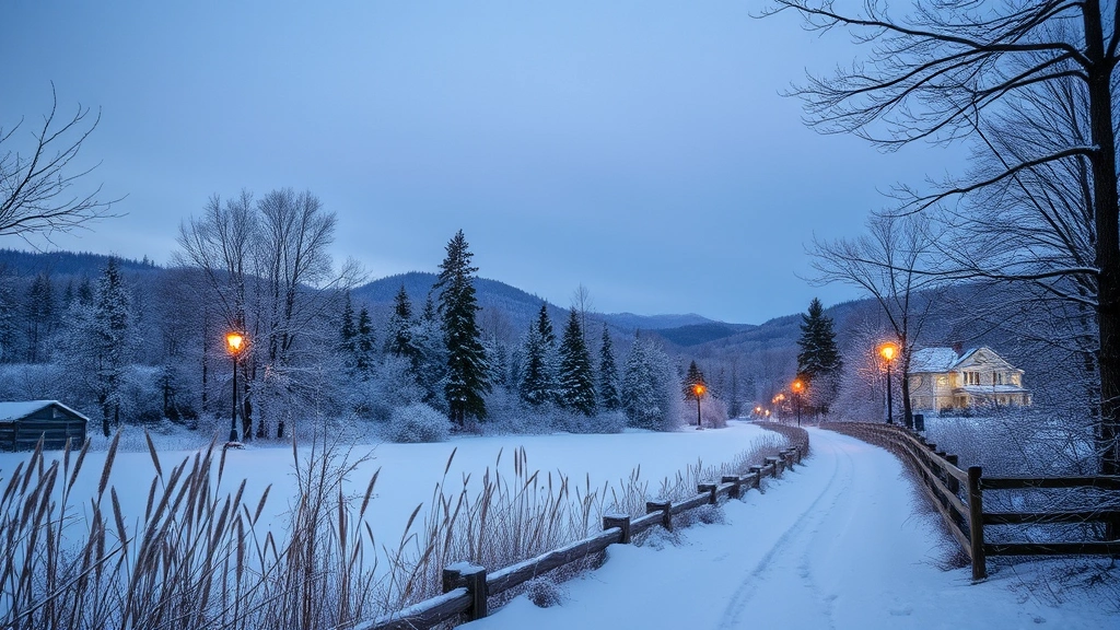 puppy samoyed dog -
winter setting