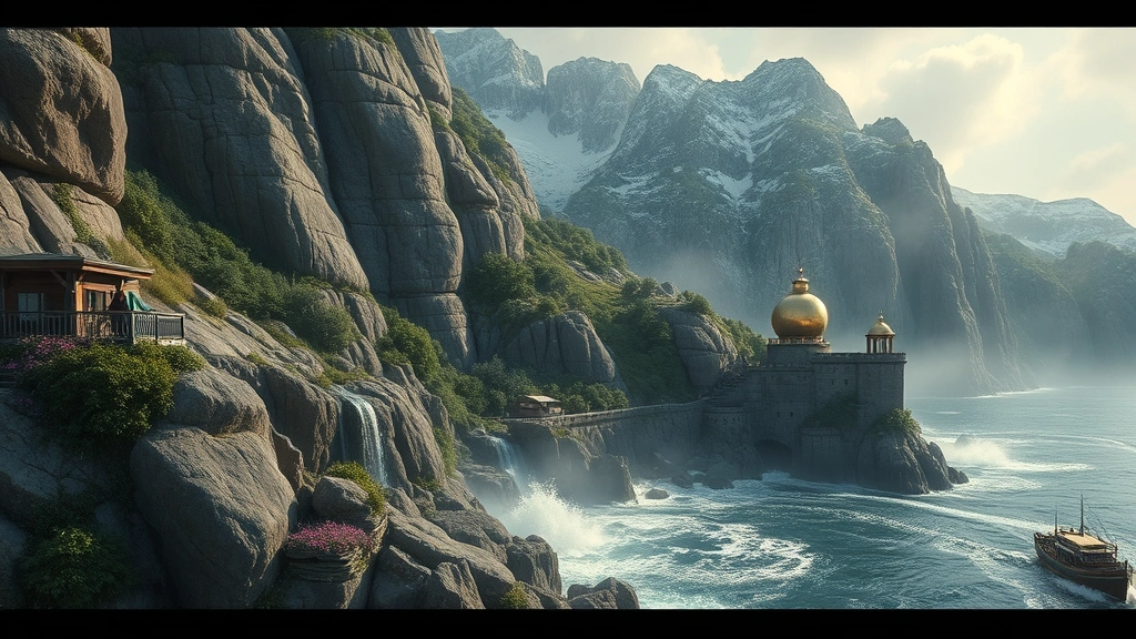 raised feeding platforms -
photorealistic style