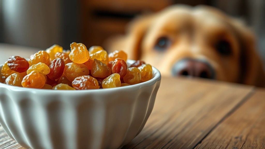 raisins and dogs dog photo 0