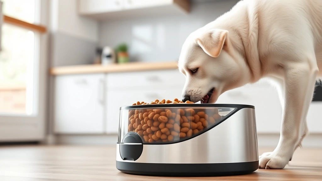 remote feeding monitoring dog photo 0