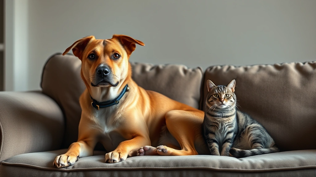 rescue dog raised by cats dog photo 0