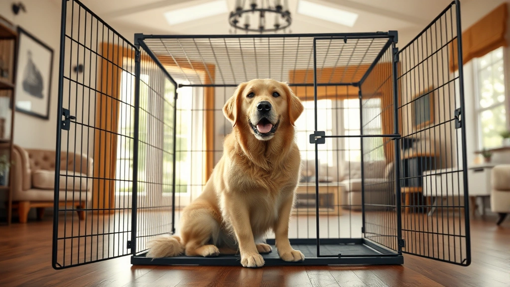 retriever dog kennel dog photo 0