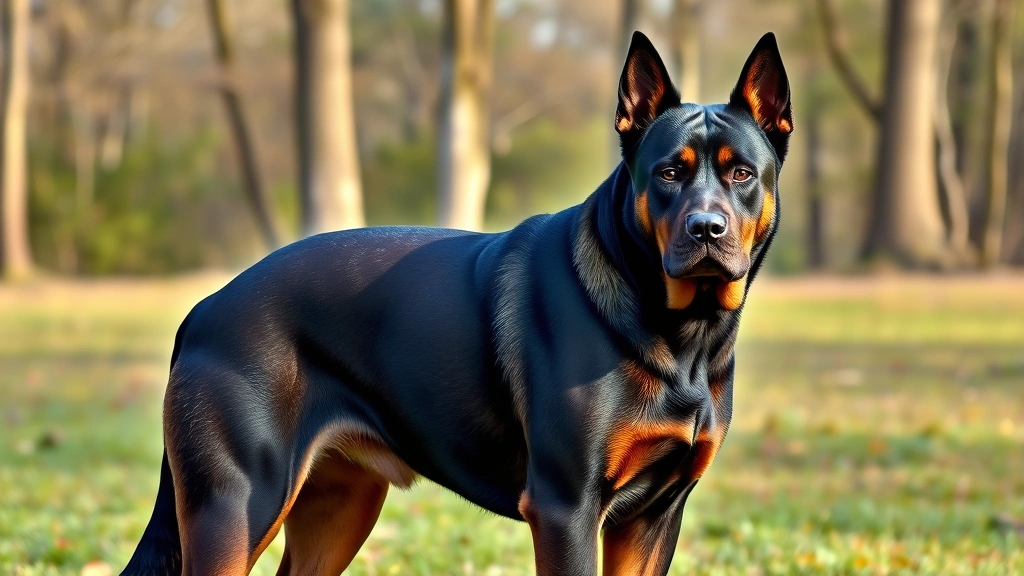 rottweiler and german shepherd mix dog dog photo 0