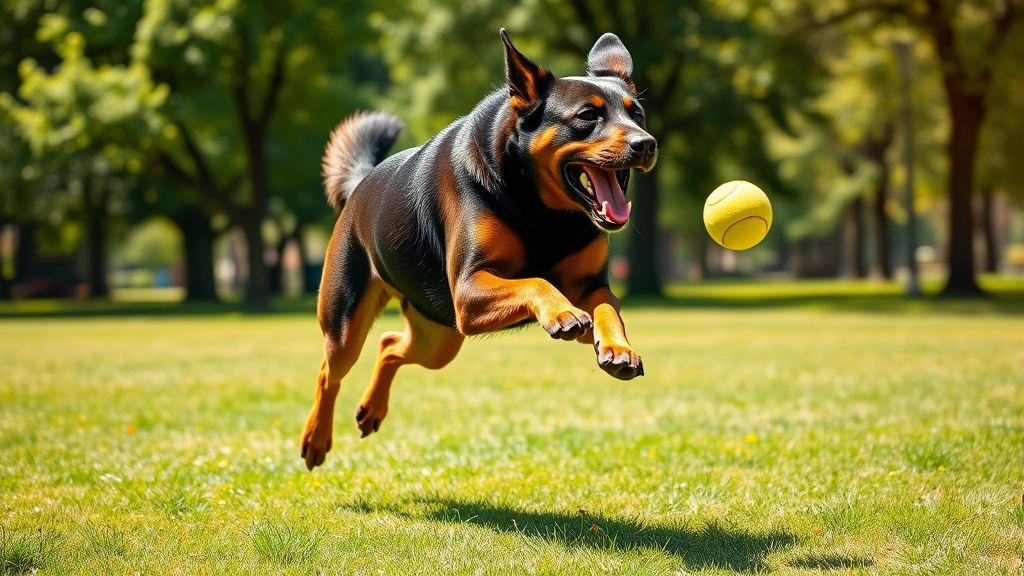 rottweiler and german shepherd mix dog -
Photorealistic image of a rottweiler german shepherd mix dog playing fetch with