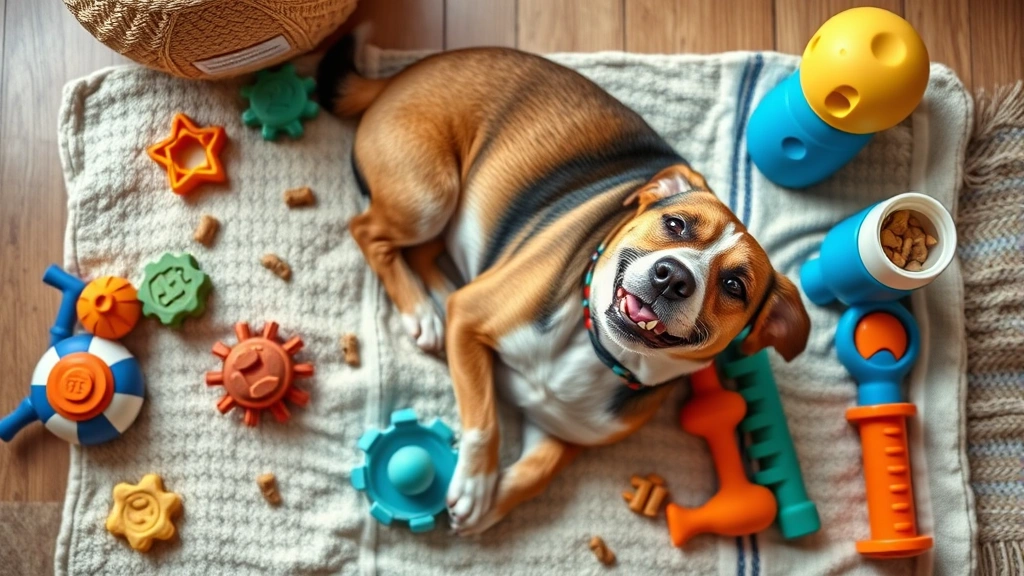sad dog meme -
Photorealistic overhead shot of a content dog relaxing on a comfortable blanket