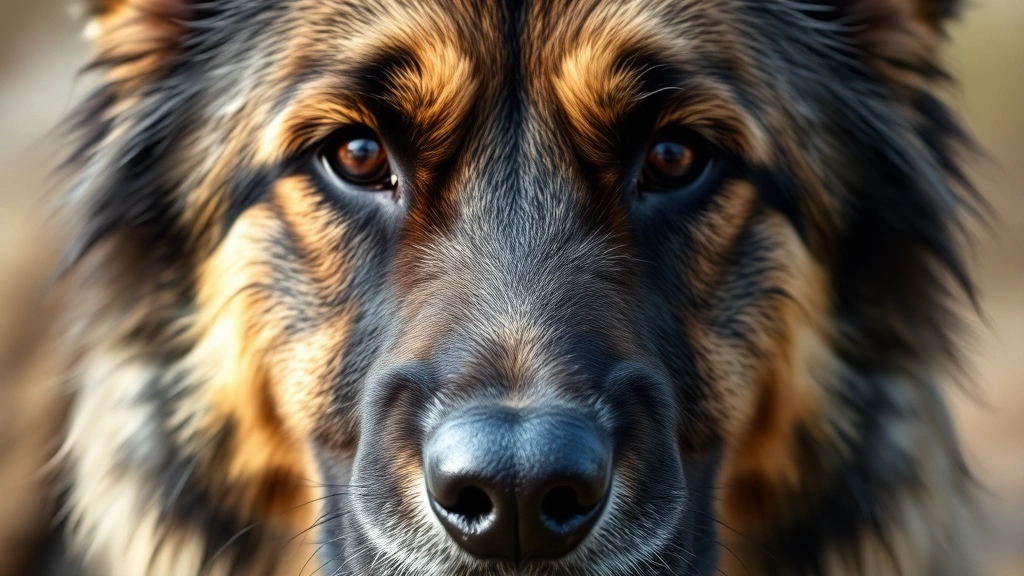 sarplaninac dog -
Photorealistic close-up of a sarplaninac dog’s face showing its strong fe