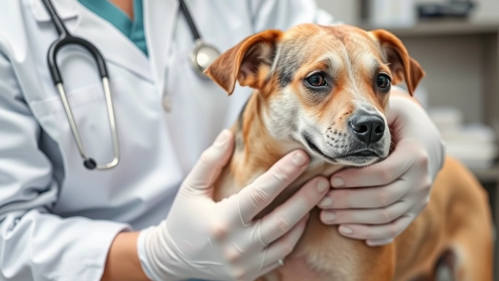 seasonal feeding adjustments -
A veterinarian examining a healthy dog’s body condition
